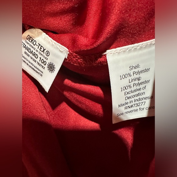 NWOT LC Lauren Conrad Peplum Waist Faux-Wrap Dress Size Small - Picture 7 of 8